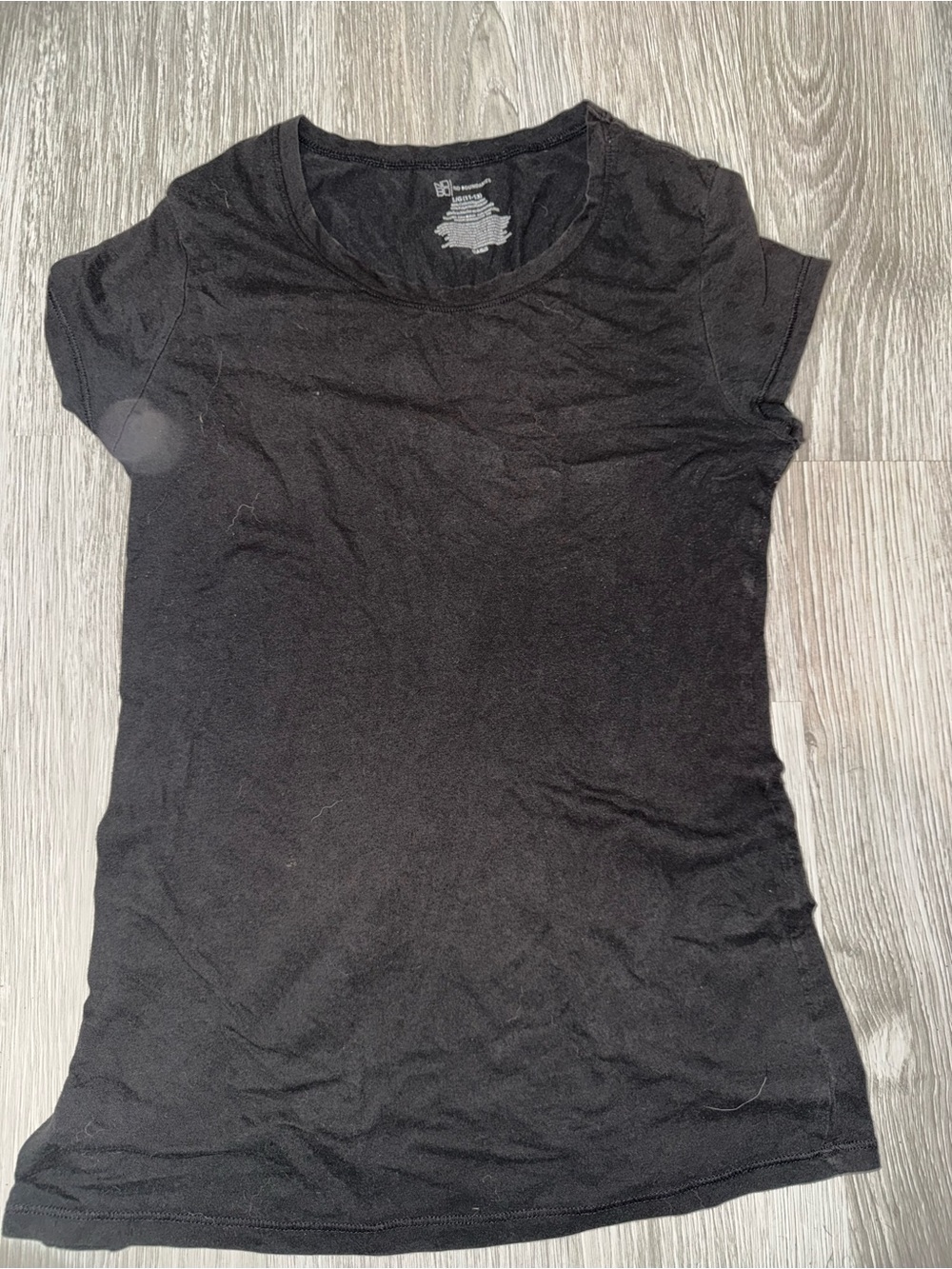 No Boundaries Black Short Sleeve Crew Neck Tee